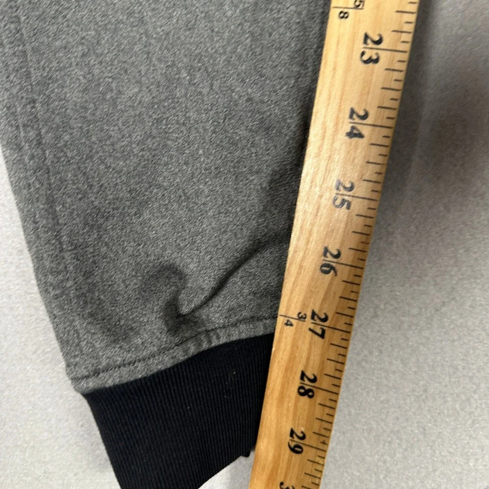 Under Armour Joggers Mens Large Loose Fit Grey Heathered Zipper Pockets Athletic